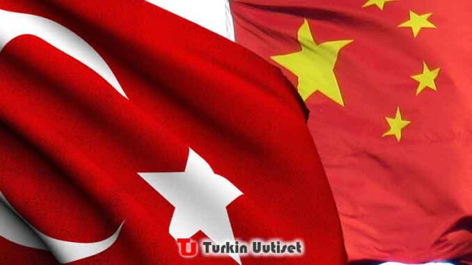 Turkin ja Kiinan liput